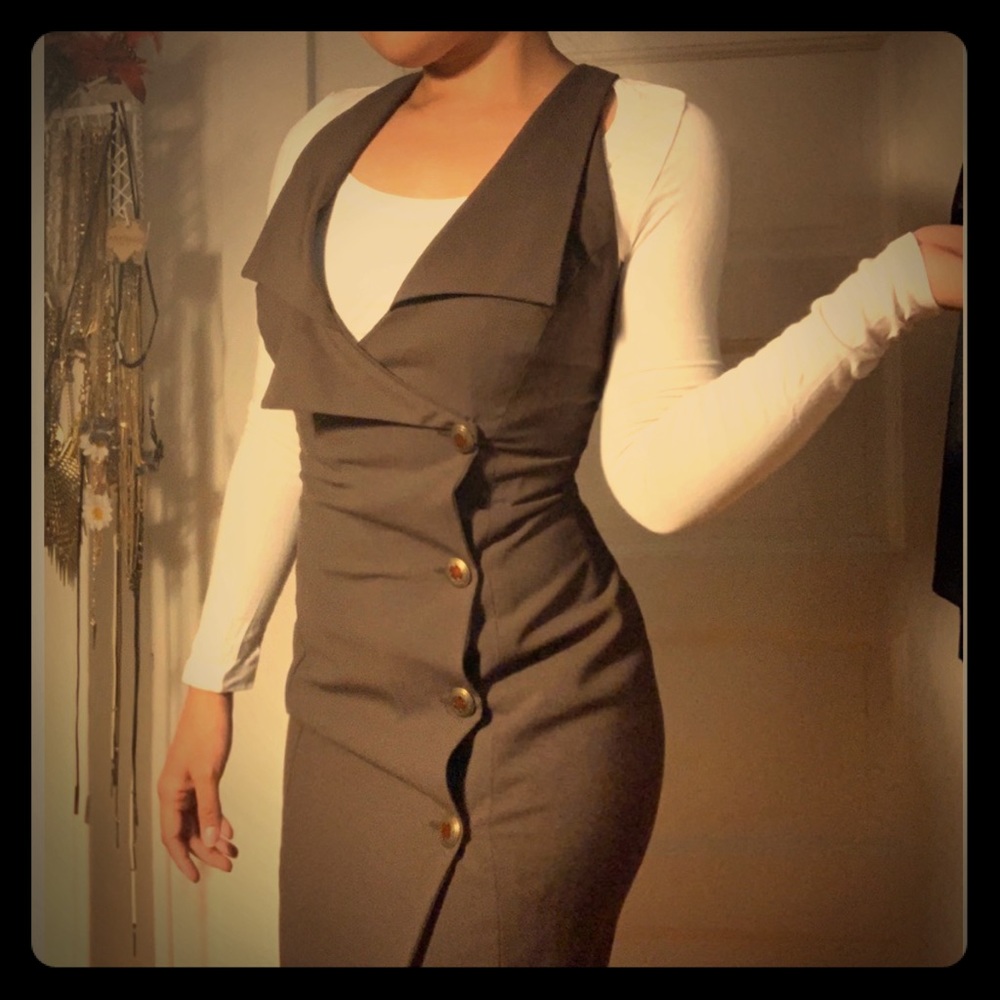 Jumpsuit dress, officewear